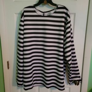 Spirt Halloween Prison Top/ Tunic size Adult Plus